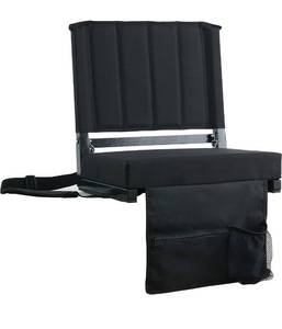lot 8411 image: SPORT BEATS Stadium Seat for Bleachers with Shoulder Strap and Cup Holder