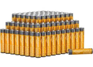lot 8441 image: Amazon Basics AAA Alkaline High-Performance Batteries, 1.5 Volt, 60 count