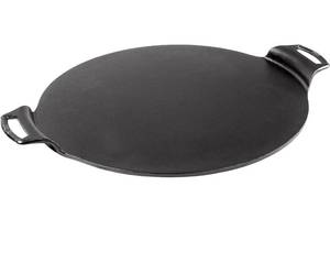 lot 8475 image: Lodge Cast Iron Pizza Pan, 15 inch RETAILS $60