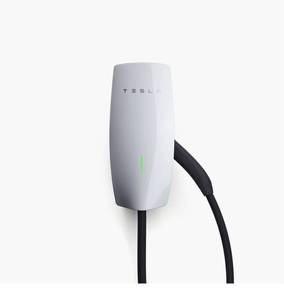 lot 8489 image: Tesla Wall Connector - Electric Vehicle (EV) Charger - Level 2 - up to 48A with 24 Cable RETAILS $450