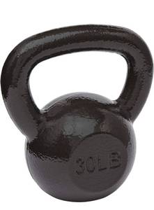 lot 8492 image: 35Lb Amazon Basics Cast Iron Kettlebell