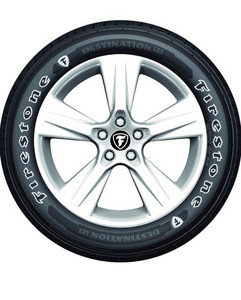 lot 8581 image: Firestone Destination LE3 Highway Terrain SUV Tire 2456OR18 105 H, Retails-$195
