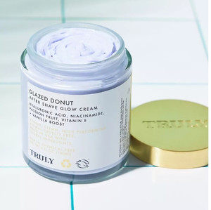lot 8588 image: Truly Glazed Donut After Shave Glow Cream, Retails-$33 at Ulta