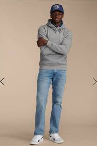 lot 8593 image: 30x32 Lucky Jeans 223 Straight Premium Coolmax Stretch Jeans, Retails-$120
