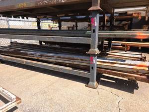 lot 31844 image: 10ft Pallet Racking W Rack - Approx 8