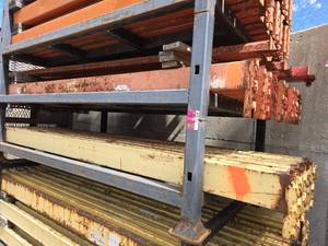 lot 31849 image: 8ft Pallet Racking W Rack - Approx 29