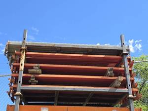 lot 31851 image: Assorted 7.5ft and 8ft Pallet Racking W Rack