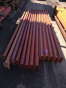 lot 31865 image: 8ft 8.10ft Assorted Pallet Racking