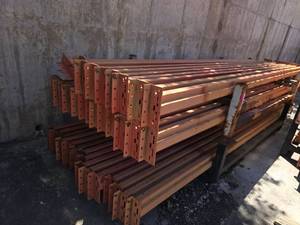 lot 31872 image: 14ft Pallet Racking Bolt-on W Rack - Approx 40