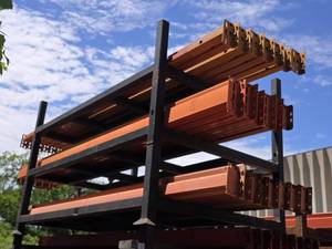 lot 31874 image: &nbsp9ft 10ft Assorted Pallet Racking W Rack Approx - 40