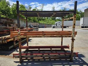 lot 31878 image: 8ft 10ft Assorted Pallet Racking W Rack