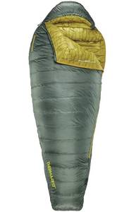 lot 390082 image: Retails $325 Therm-a-Rest Questar 20F-6C Lightweight Down Mummy Sleeping Bag