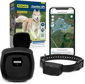 lot 10964 image: Retails $450 PetSafe Guardian GPS Connected Customizable Fence - Worlds Most Reliable GPS Fence Technology, Subscription-Free GPS Dog Fence, Create Your Own Boundary, Long Battery Life &amp Smartphone Sync