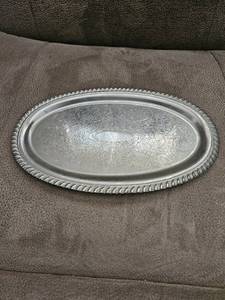 lot 4384 image: Small Silver Serving Tray