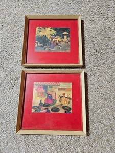 lot 4310 image: Vintage Framed Art