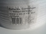 Three rolls of  sill sealer as pictured