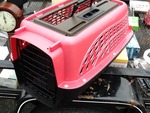 Small  pet carrier  for your cats and also opens and very heavy