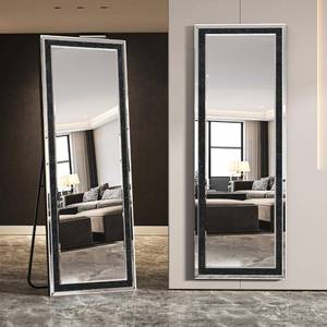 lot 66665 image: Crystal Full Length Floor Mirror