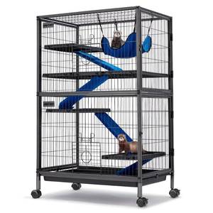 lot 66676 image: &nbspMetal Small Animal Cage