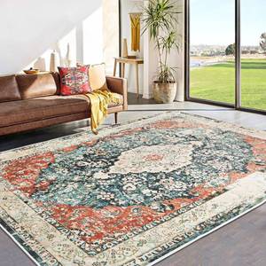 lot 66686 image: &nbspWashable 8x10 Large Living Room Rug Soft Velvet