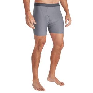 lot 66704 image: ExOfficio Mens Give-N-Go 2.0 Boxer Brief, Steel Onyx, Medium