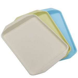 lot 66712 image: Plastic Serving TrayRectangular Fast Food Tray, 3-Piece