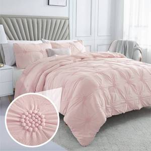 lot 66732 image: King Baby Pink Rose Blush Comforter Set&nbsp