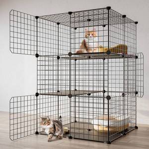 lot 66742 image: 3 Tier&nbsp Indoor&nbsp Pet Enclosure