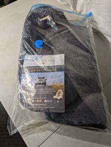 lot 66756 image: sheepskin elite car seat cover blue