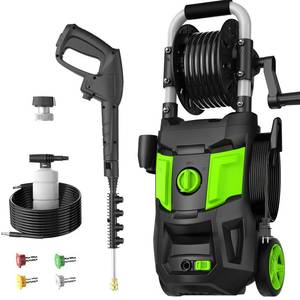 lot 66779 image: &nbspPower Washer with 20FT Hose, 35FT Power Cord,