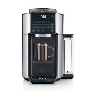 lot 66798 image: DeLonghi TrueBrew Drip Coffee Maker, Built in Grinder, Single Serve