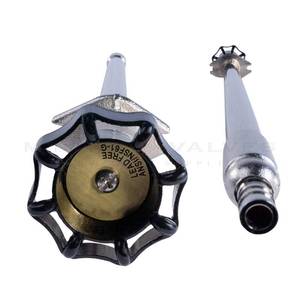 lot 66825 image: &nbspPipe Chrome Plated Brass Body Frost 12 inch PEX Connection and 34 inch Hose Bib Lead-Free, 14