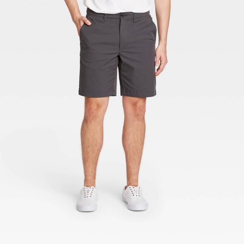 lot 33600 image: Mens 9 inch Tech Shorts - Goodfellow & Co Gray Size 36 (Retail $24.99)