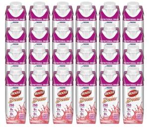 lot 40038 image: Boost Breeze Nutritional Drink Wildberry, 8 Fl Oz (Pack of 24) (Retail $60.78)