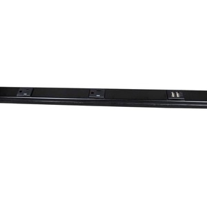 lot 2982001 image: Legrand - Wiremold Plugmold Multioutlet System with USB-Black (5 Feet) (B00QUFHRVE)