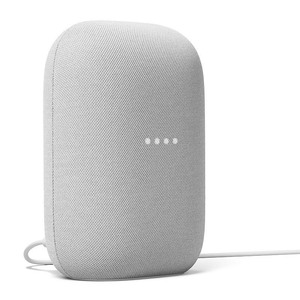 lot 2982031 image: (can��t get it to connect) Google - Nest Audio - Smart Speaker - Chalk
