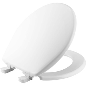 lot 2982038 image: Bemis 730Slec Round Closed - Front Toilet Seat - White