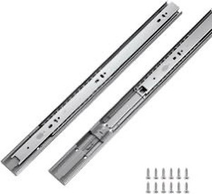 lot 2982047 image: LONTAN Soft Close Drawer Slides 22 Inch Cabinet Drawer Slides , 1pair