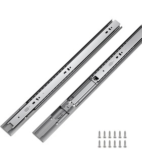 lot 2982073 image: LONTAN Soft Close Drawer Slides 22 Inch Cabinet Drawer Slides 1 Pair - Ball Bearing Drawer Slides Heavy Duty Full Extension Drawer Slides Dresser Kitchen, 100 LB Capacity
