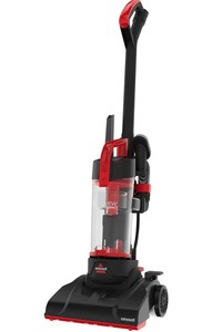 lot 2982093 image: BISSELL CleanView Compact Upright Vacuum, Fits In Dorm Rooms & Apartments, Lightweight with Powerful Suction and Removable Extension Wand, 3508, Red,black