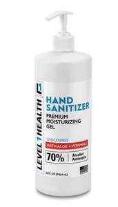 lot 2982114 image: 32 oz. Premium Moisturizing Hand Sanitizer Gel