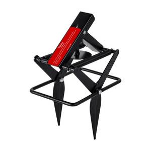 lot 4016 image: Garsum Plunger Mole Trap Gopher Trap Reusable Quick and Clean Kill (Black_ 1 Mole Trap)