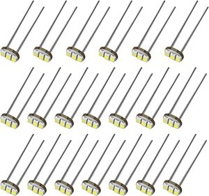 lot 4034 image: Partsam 20Pcs 4.7mm-12v Car White Mini Bulbs Lamps Indicator Cluster Speedometer Backlight Lighting