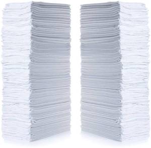 lot 4081 image: SIMPLI-MAGIC 79006-100PK Shop Towels 14x12, White, 100 Count (Pack of 1)