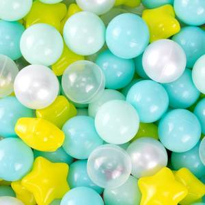 lot 4082 image: Auksay 100pcs Ball Pit Balls for Babies,2.2 Crush Proof Plastic Ball Pit Balls for Toddlers with Zip Storage Bag,Phthalate BPA Free Kids Play Balls for Ball Pit,Kids Play Tent,Kiddie-Green