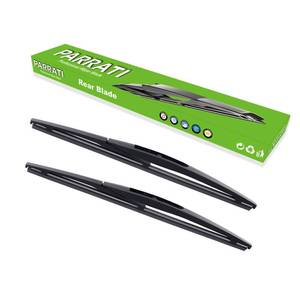 lot 4095 image: PARRATI 12 Premium Rear Wiper Blades All-Season Replacement for 2009 Nissan Murano,2019 Toyota Corolla Infiniti QX50,2016 Subaru Crosstrek,2014-2018 BMW X5 Mazda 3 Rear Windshield Wipers-(12-B)