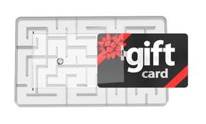 lot 4106 image: Gift Card Holder Maze, Money Maze Puzzle Gift Card Box - Stocking Stuffers for Teens and Adults