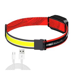 lot 4117 image: BESTSUN LED Headlamp Rechargeable, 5000 Lumen 230° Wide-Beam USB Rechargeable Head Light with Red Taillight, Super Bright LED Running Headlamp for Running, Cycling and Camping