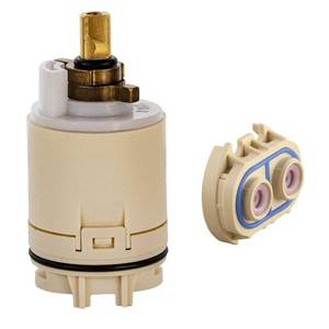 lot 4126 image: FlowRite RP7053873625 Replacement for Peerless Tub and Shower Pressure Balance Cartridge and Valve Assembly (Cartridge and Check Valve Assembly)