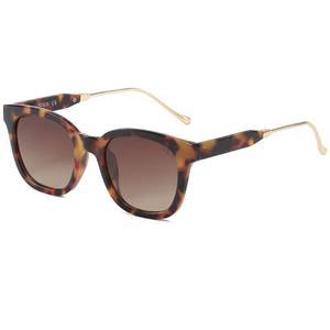 lot 4134 image: SOJOS Classic Square Polarized Sunglasses Womens Mens Retro Trendy Shades UV400 Sunnies, Amber TortoiseBrown